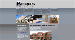 Desktop Screenshot of kerrsbuilding.com